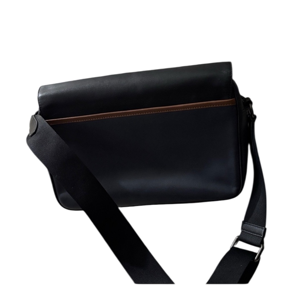 Coach Track Crossbody Messenger in Charcoal Midnight Coloblock & Signature C4141 - Picture 5 of 6